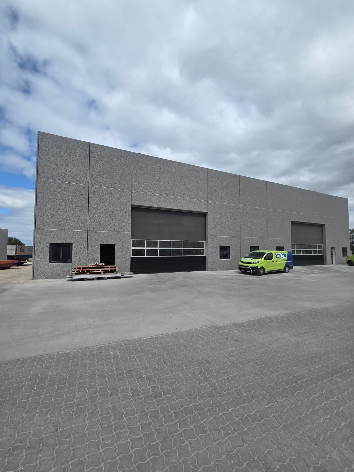 Tilbygning ved NS Give elementer – 1.400 m², Nørre Snede