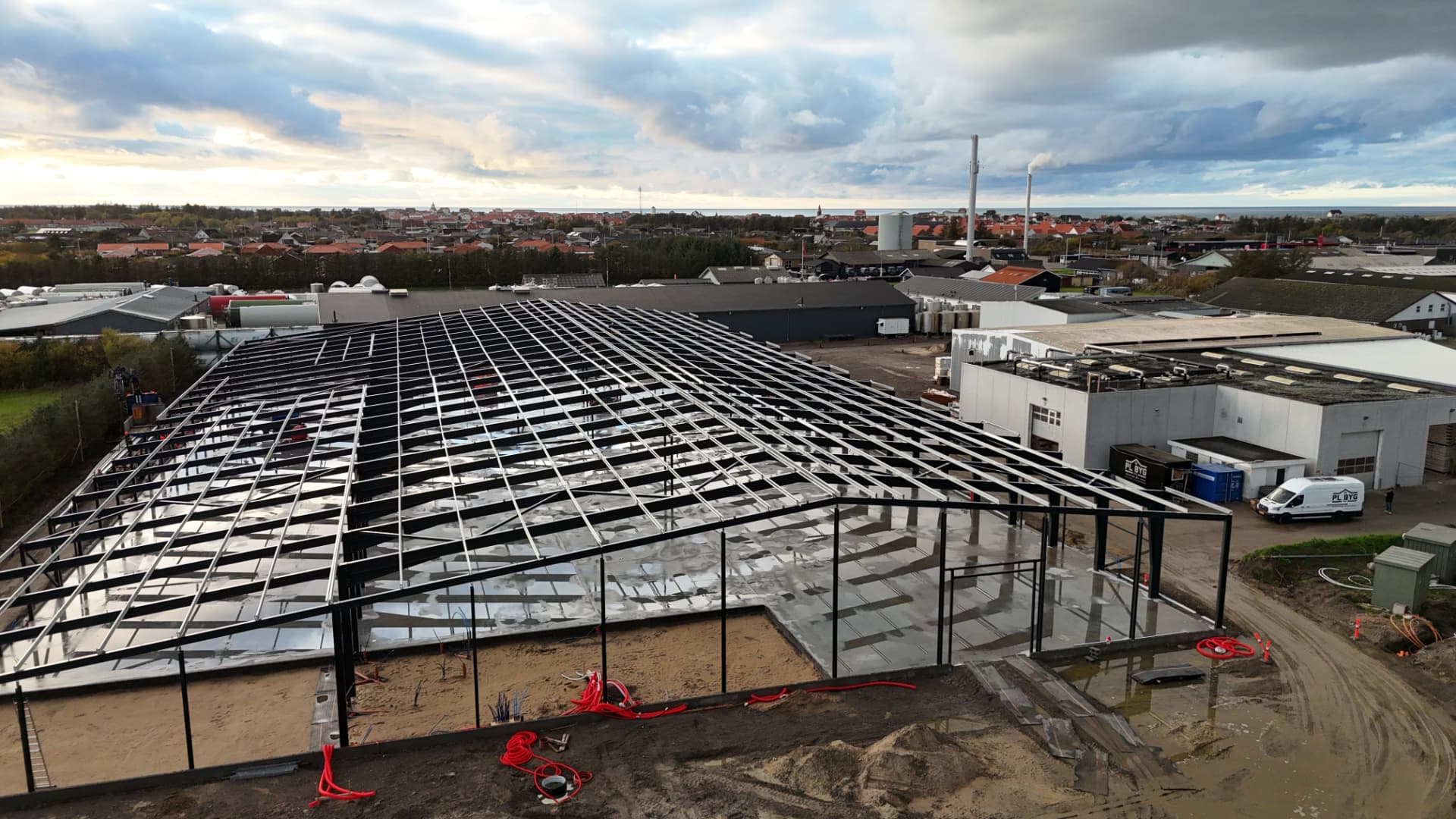 Robot og lagerhal – 5.000 m², Løkken
