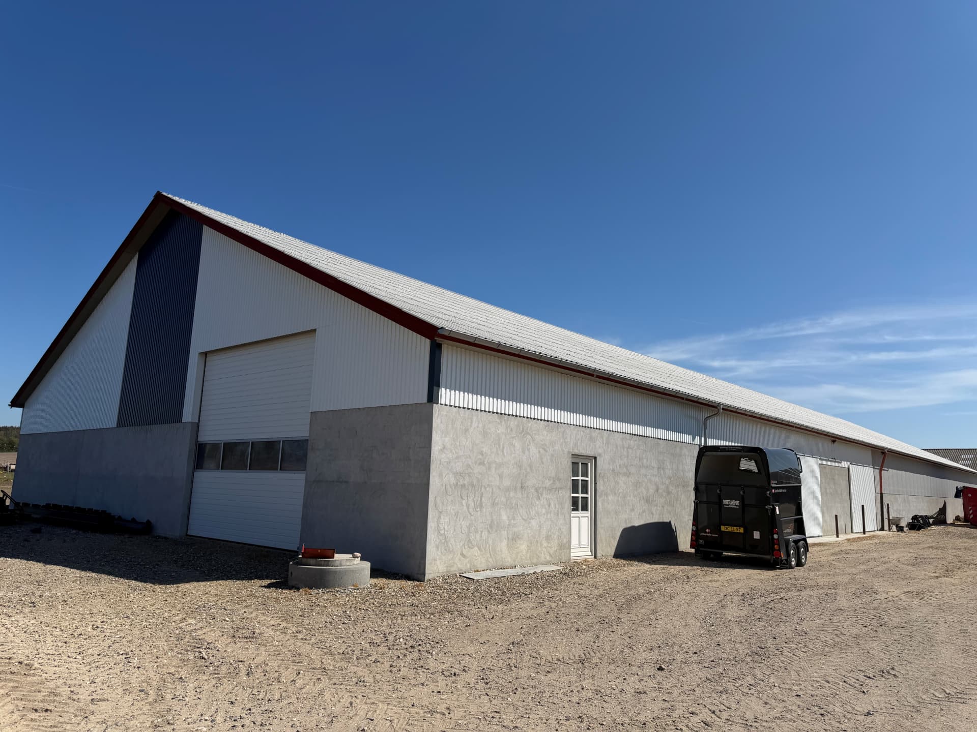 Ny ridehal – 1.500 m², Havbro